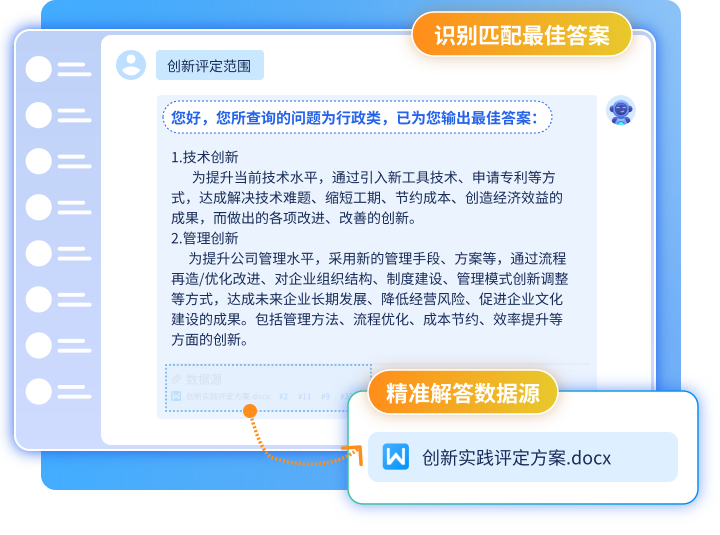 精准进行知识问答