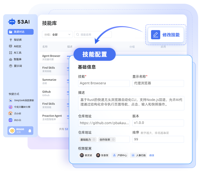 编辑技能